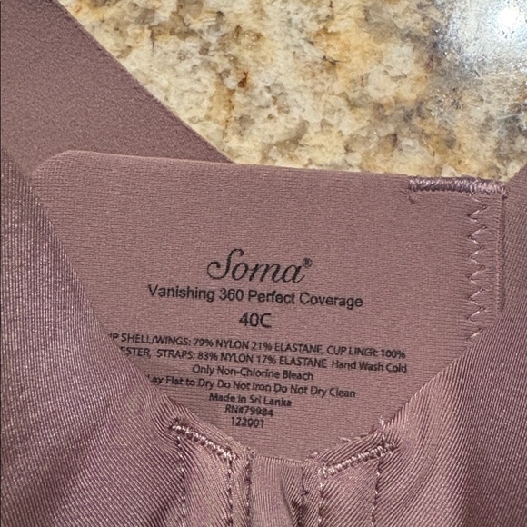 Soma Chocolate colored bra - Picture 4 of 5